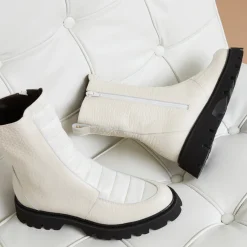 Damen Brunate Boots*Art.18252 Albino Bianco