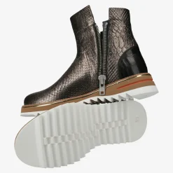 Damen Lorenzi Stiefeletten*Art.14373 Bronzo