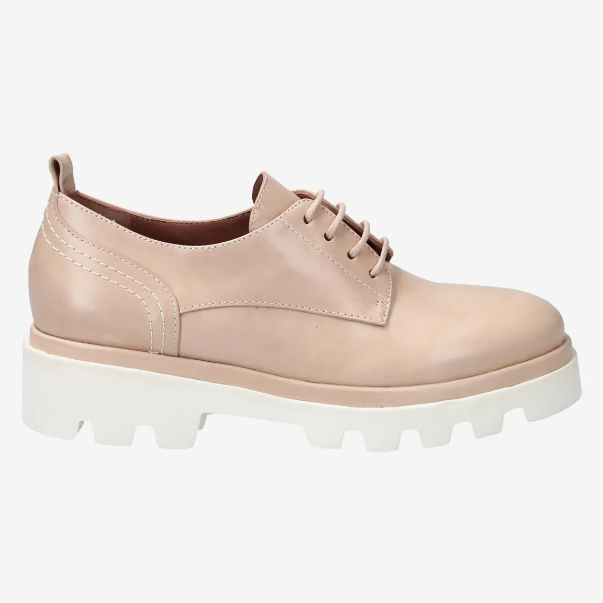 Damen Homers Schnurschuhe*Art.20521 Creme