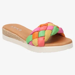 Damen Lüke Schuhe Sandaletten*Art.1129/89-61 Multicolor