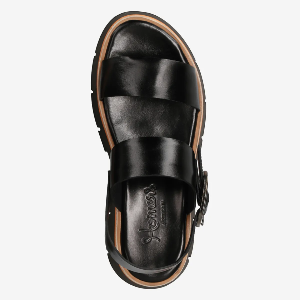 Damen Homers Sandaletten*Art.21070 Negro