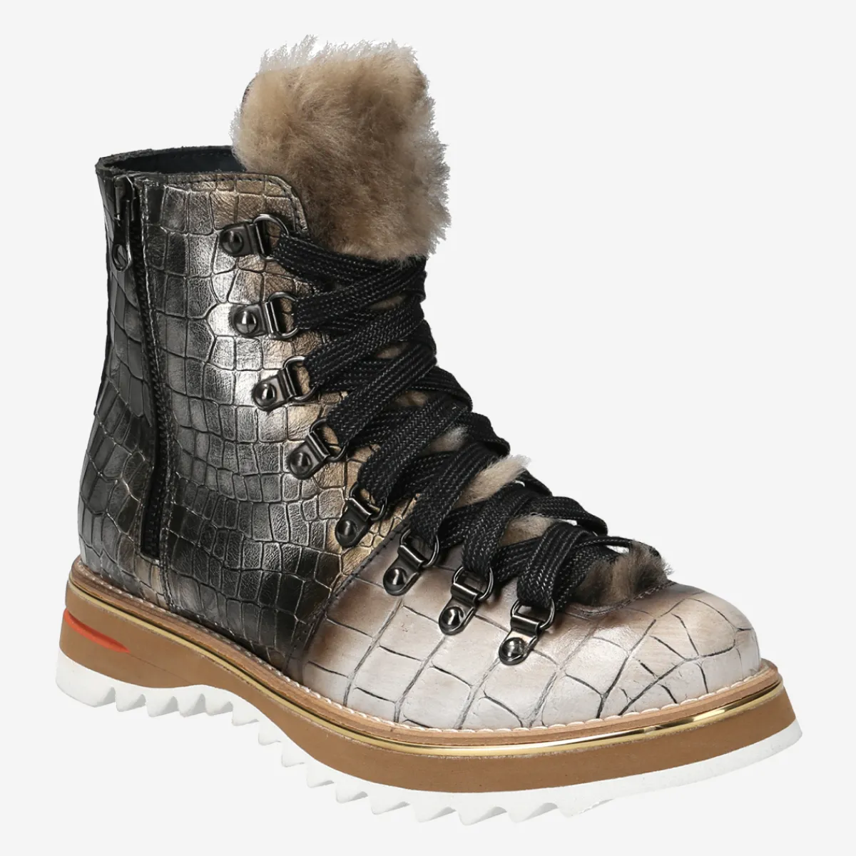 Damen Lorenzi Boots*Art.14391 Panna Grey