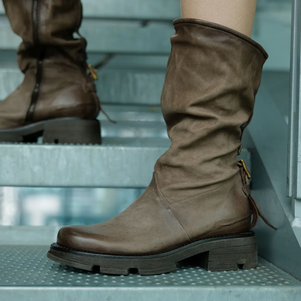 Damen A.S.98 - Airstep Stiefeletten*Art.A94307 0201 6507 Fondente