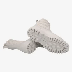 Damen Unisa Stiefeletten*Art.Aynar_F22_Rib Ivory