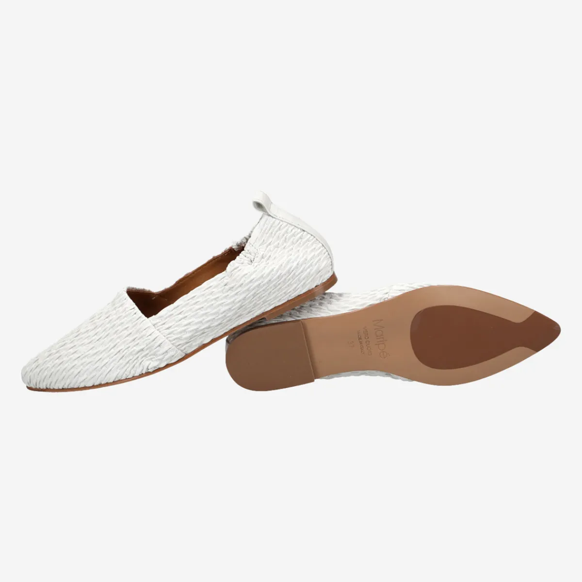 Damen Maripé Slipper & Mokassin*Art.Bonella Bianco