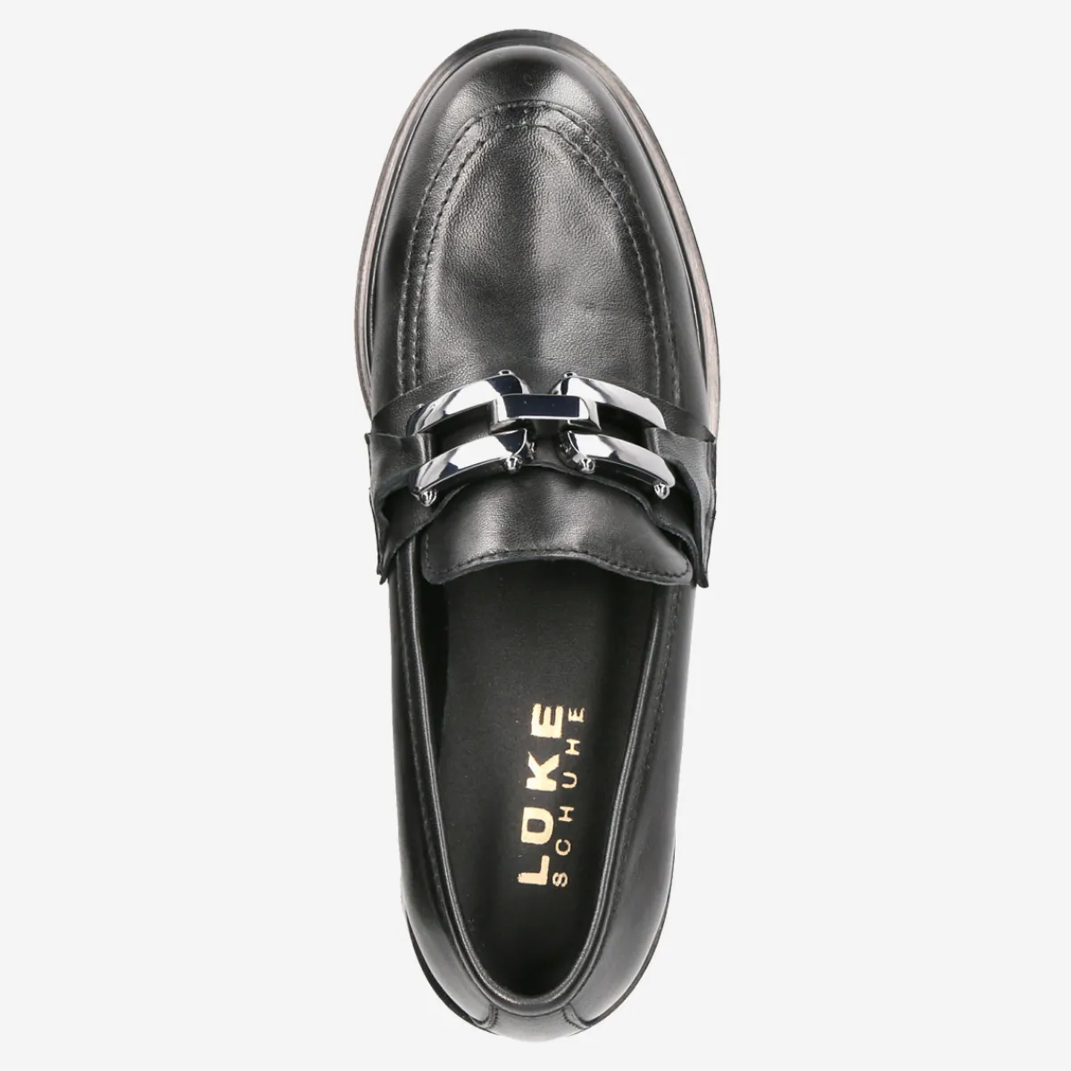 Damen Lüke Schuhe Slipper & Mokassin*Art.Camomilla Nero