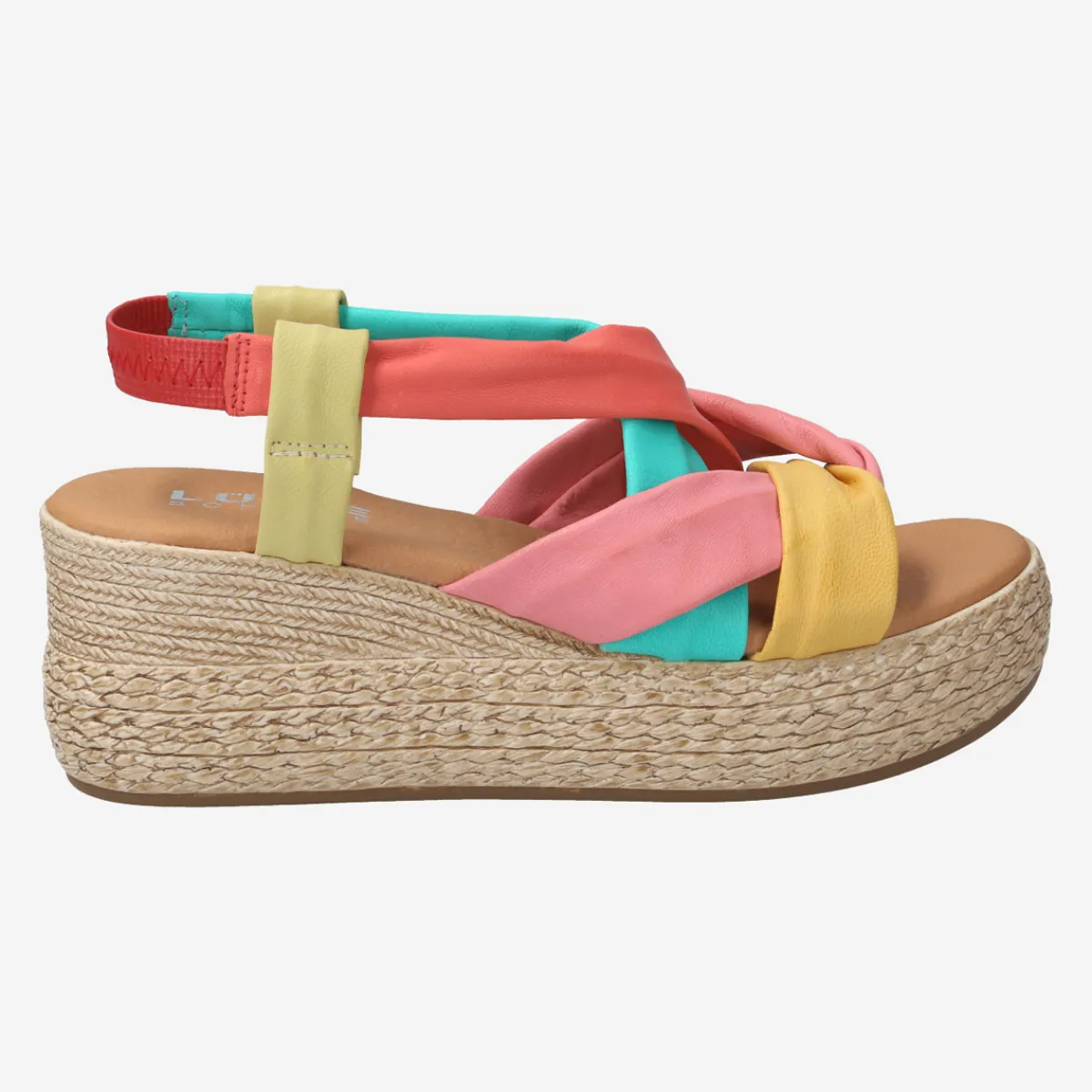 Damen Lüke Schuhe Sandaletten*Art.Clarabella Multicolor