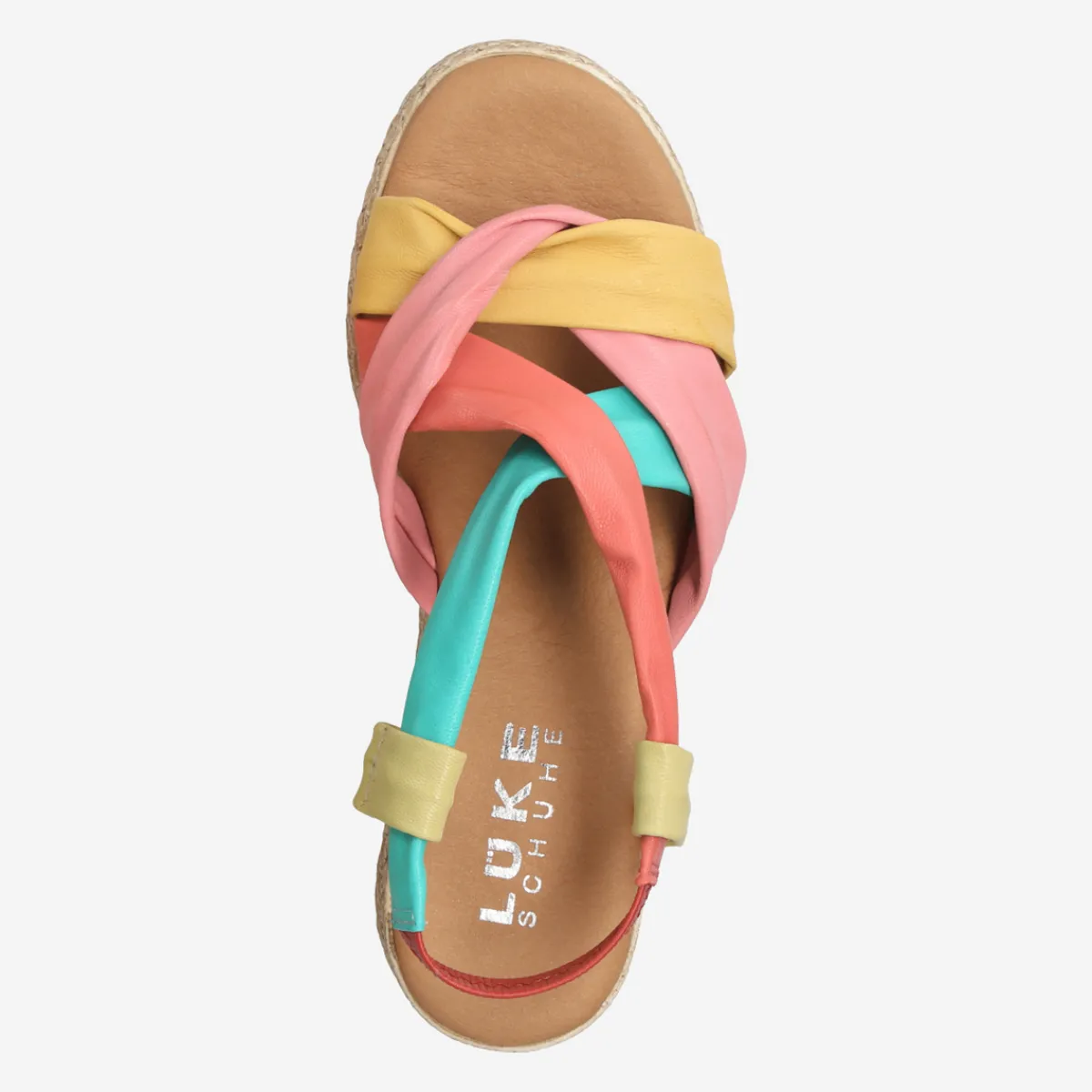 Damen Lüke Schuhe Sandaletten*Art.Clarabella Multicolor