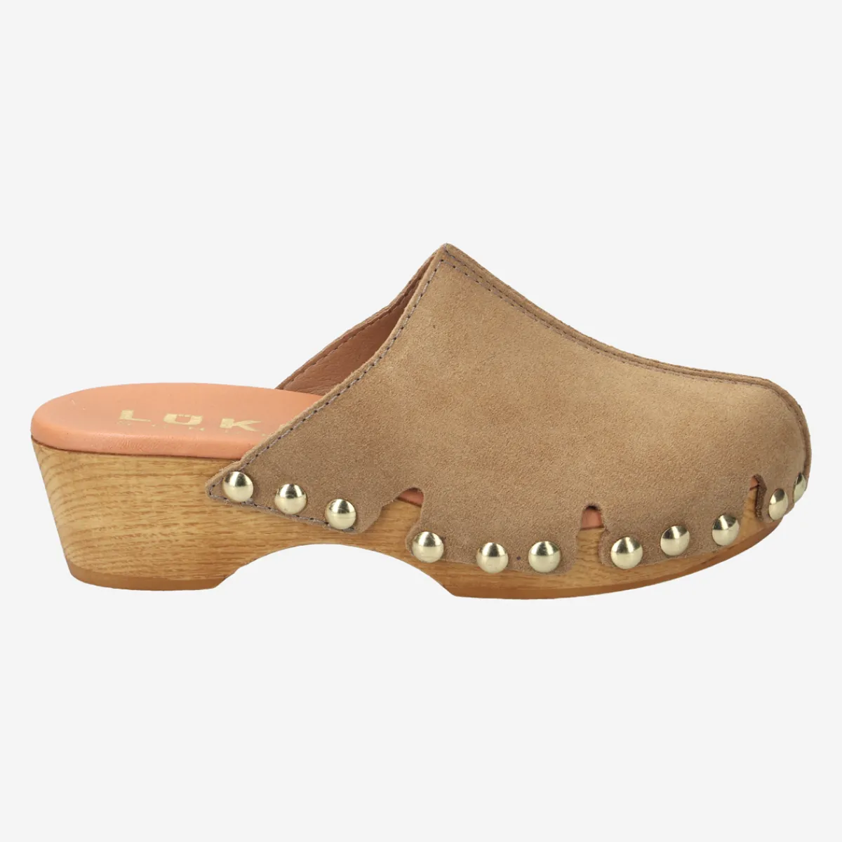 Damen Lüke Schuhe Sandaletten*Art.Claudia Serr.Mushroom