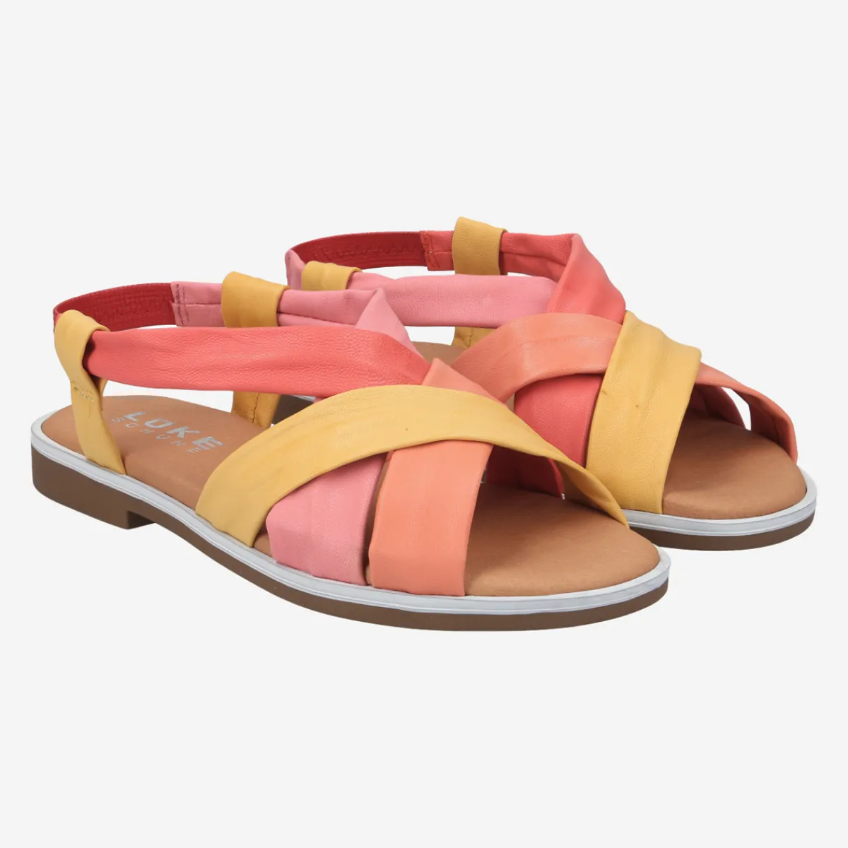 Damen Lüke Schuhe Sandaletten*Art.Clemencia Multicolor