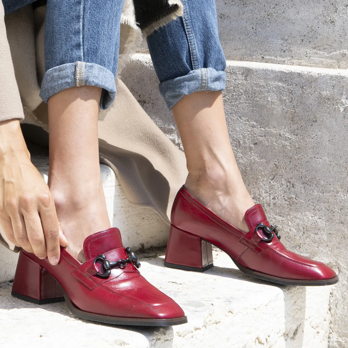 Damen Maripé Pumps*Art.Cora Rubino