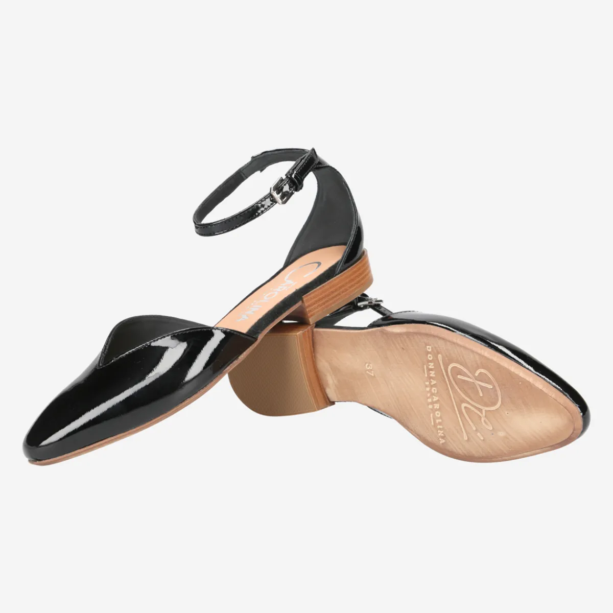 Damen Donna Carolina Peeptoes & Slingpumps*Art.Cris Nero 49.300.103-010