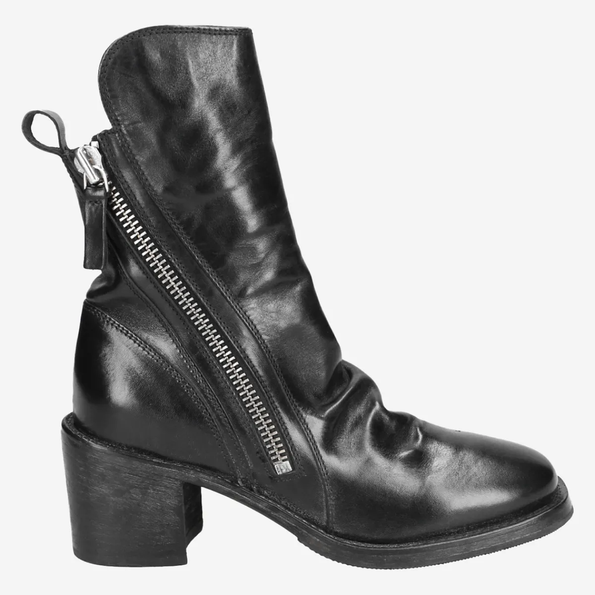 Damen Moma Stiefeletten*Art.1Cw343-Cu Nero