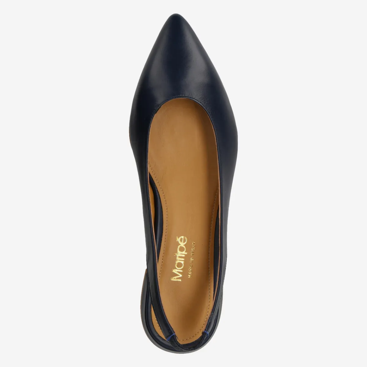 Damen Maripé Peeptoes & Slingpumps*Art.Diletta Blu Scuro