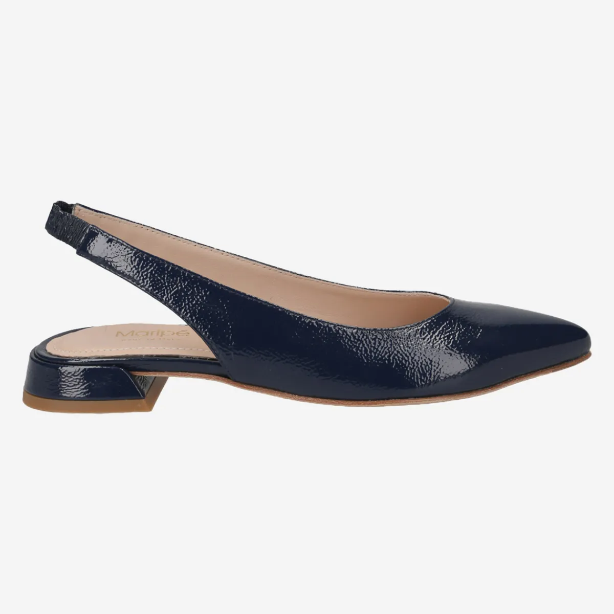 Damen Maripé Peeptoes & Slingpumps*Art.Diletta V.31 Blu Scuro