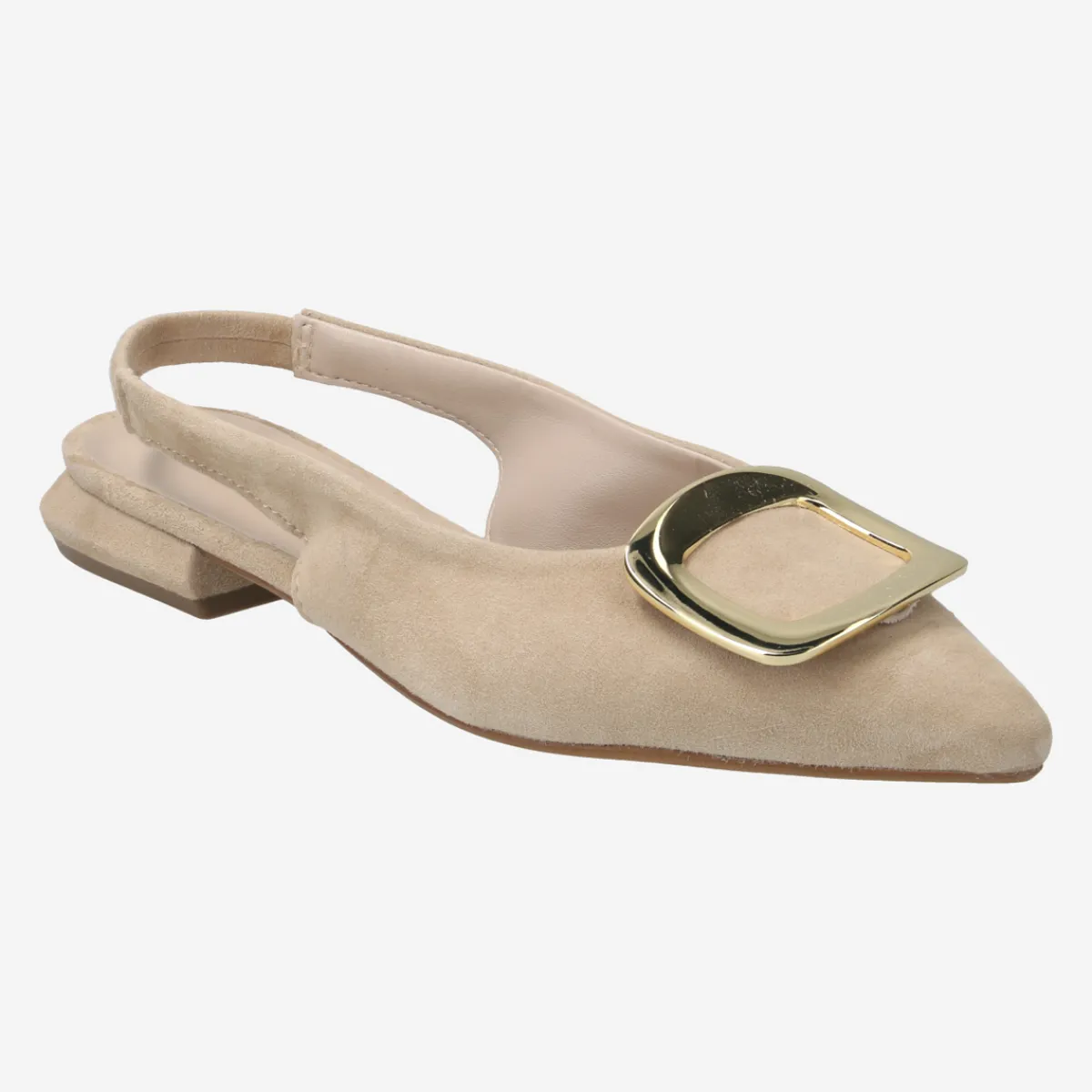 Damen Lüke Schuhe Peeptoes & Slingpumps*Art.Eloisa Camel