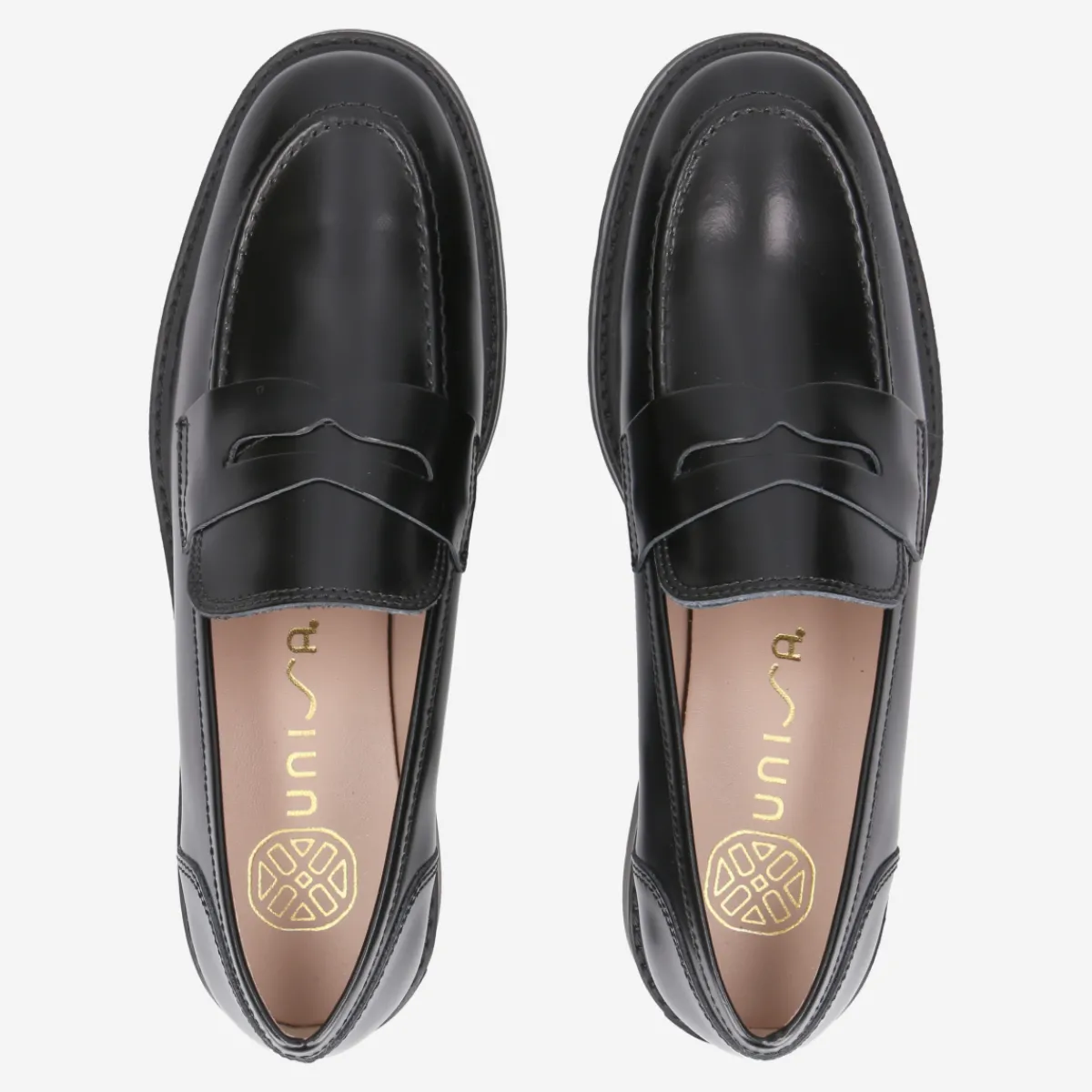 Damen Unisa Slipper & Mokassin*Art.Eloy_Siv Black