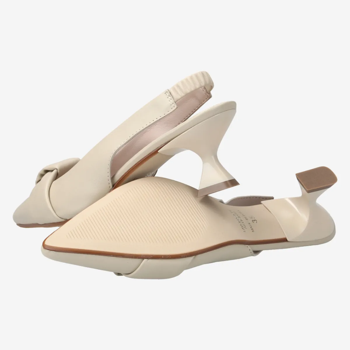 Damen Lüke Schuhe Peeptoes & Slingpumps*Art.Felis Crema