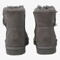 Damen UGG Warmfutter*Art.1016422-Grey Mini Bailey Button Ii