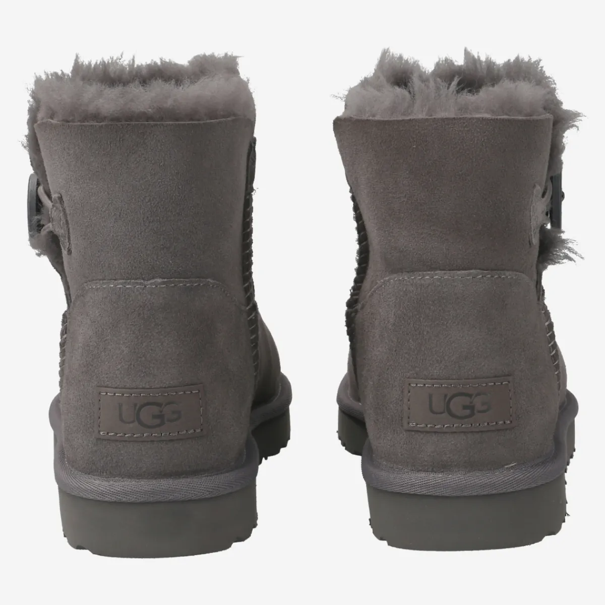 Damen UGG Warmfutter*Art.1016422-Grey Mini Bailey Button Ii