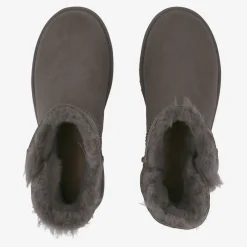 Damen UGG Warmfutter*Art.1016422-Grey Mini Bailey Button Ii