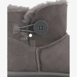 Damen UGG Warmfutter*Art.1016422-Grey Mini Bailey Button Ii