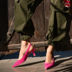 Damen Maripé Peeptoes & Slingpumps*Art.Johanna V.2 Fuxia