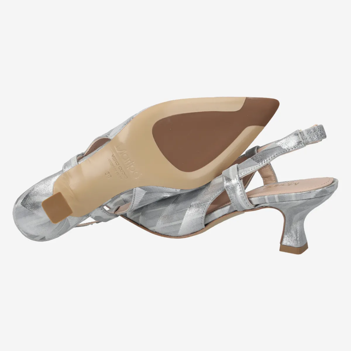 Damen Maripé Peeptoes & Slingpumps*Art.Johanna V.4 Grey