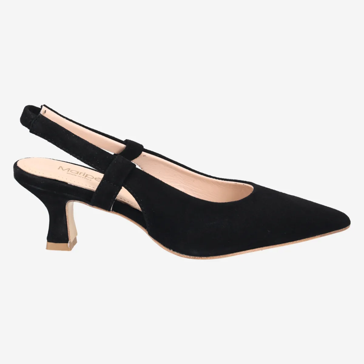 Damen Maripé Peeptoes & Slingpumps*Art.Johanna V.18 Nero