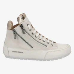 Damen Candice Cooper Sneaker*Art.Lucia Zip Panna