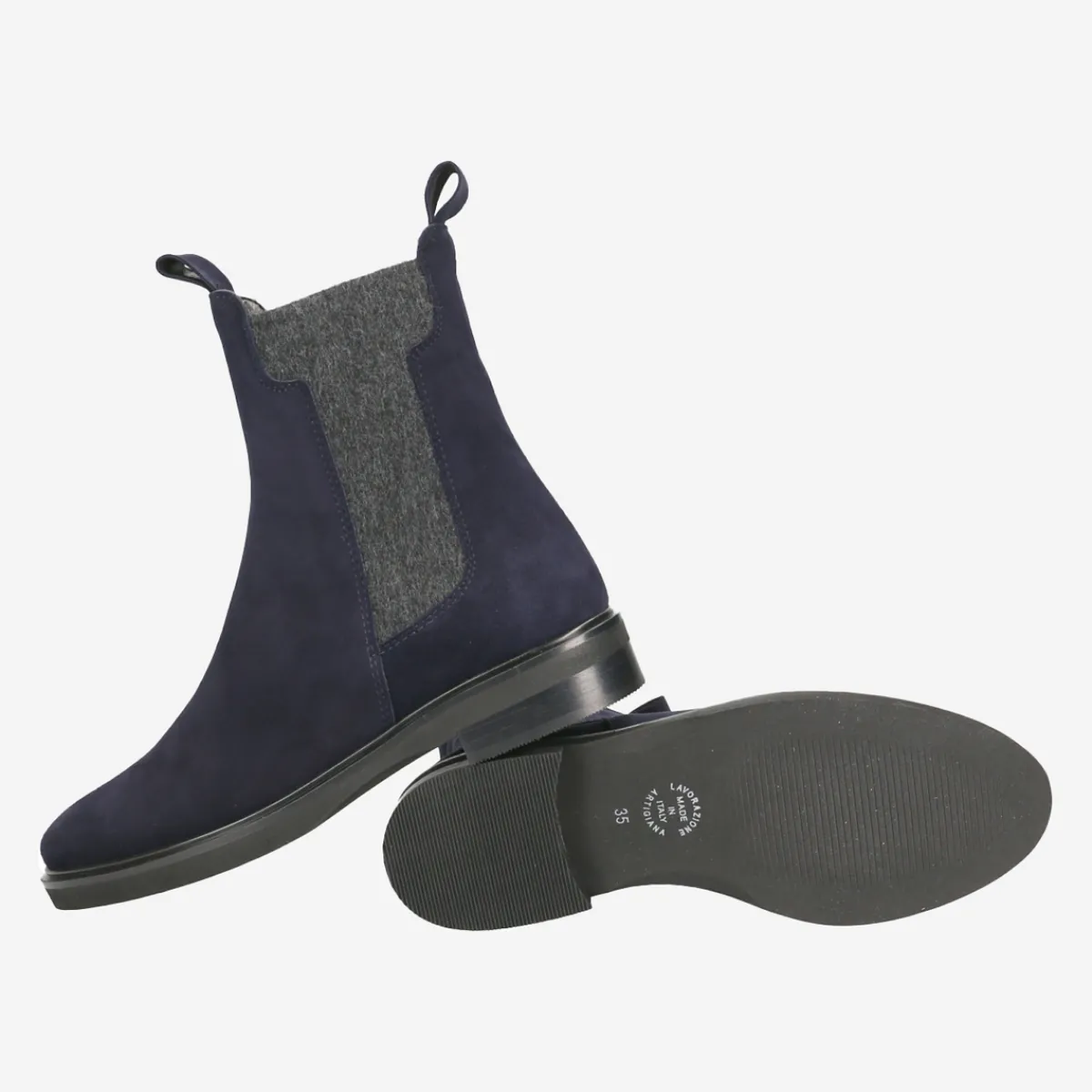 Damen Lüke Schuhe Chelsea Boots*Art.Lucrezia Blu