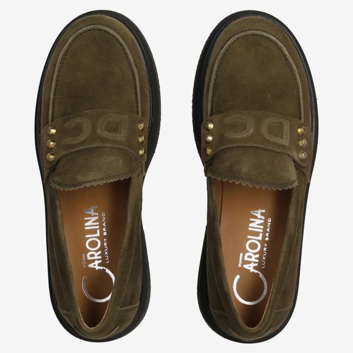 Damen Donna Carolina Slipper & Mokassin*Art.Mary Military 50.201.077-004