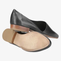 Damen Donna Carolina Slipper & Mokassin*Art.Met Nero 49.300.102-002