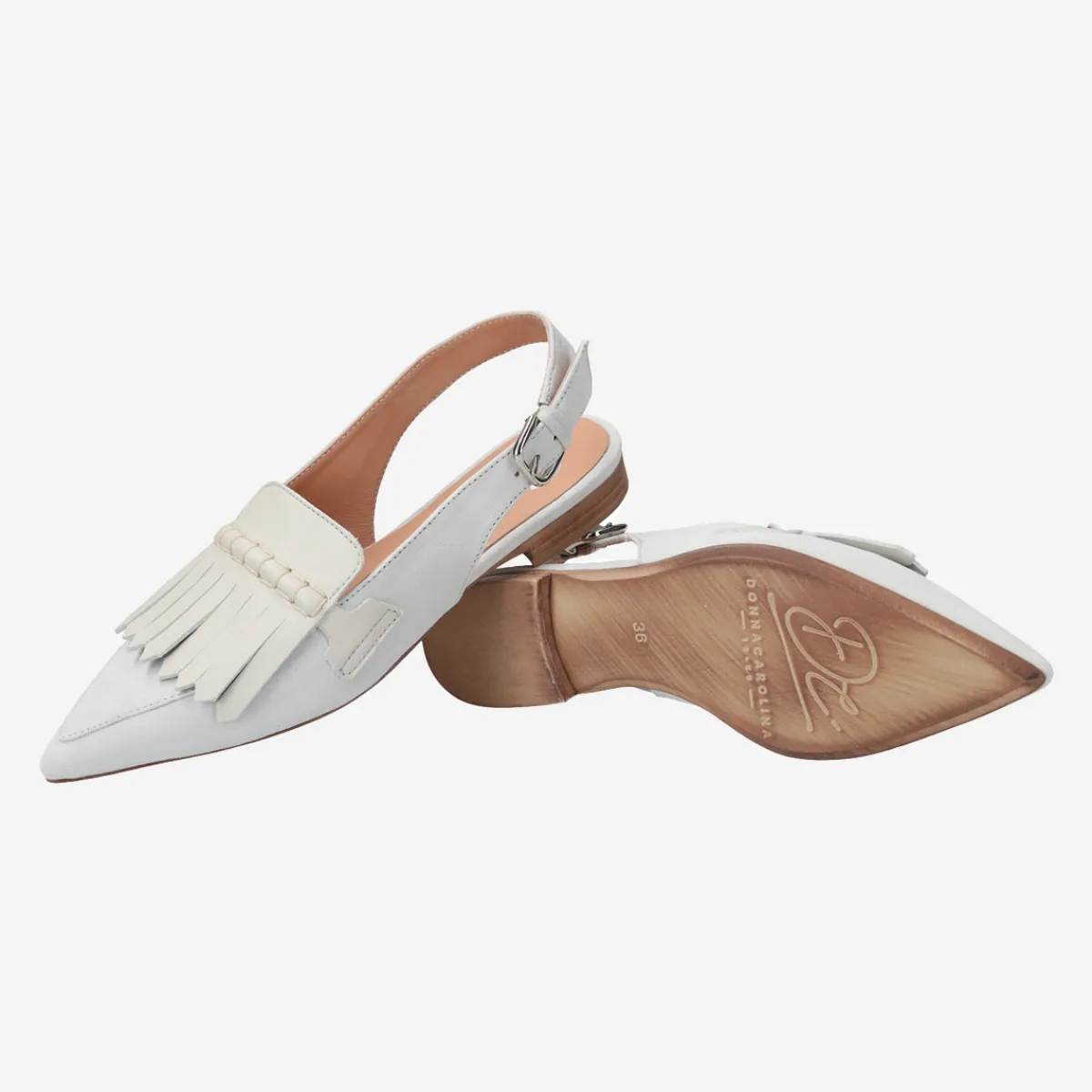 Damen Donna Carolina Peeptoes & Slingpumps*Art.Mirel Lino 49.654.032-001