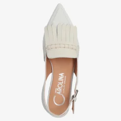 Damen Donna Carolina Peeptoes & Slingpumps*Art.Mirel Lino 49.654.032-001