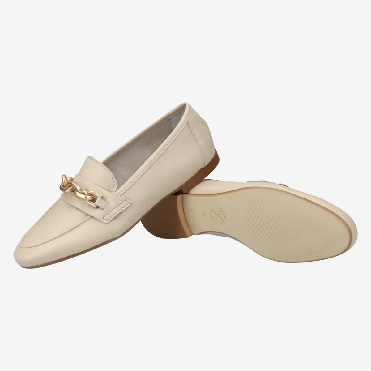 Damen Lüke Schuhe Slipper & Mokassin*Art.Nausica Crema