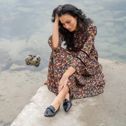Damen Maripé Peeptoes & Slingpumps*Art.Silvia Nero