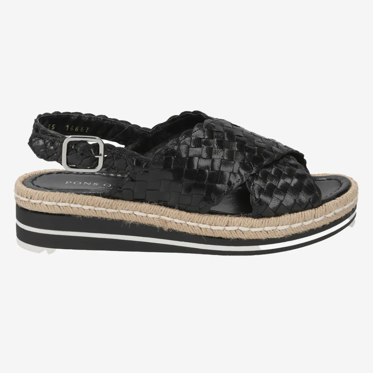 Damen Pons Quintana Sandaletten*Art.9797.Y00 Negro
